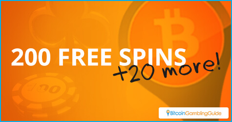 220 Free Spins for New BitcoinGG Players