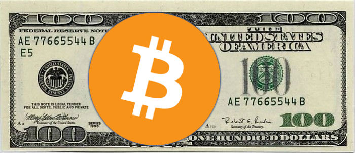 what is $100 in bitcoin