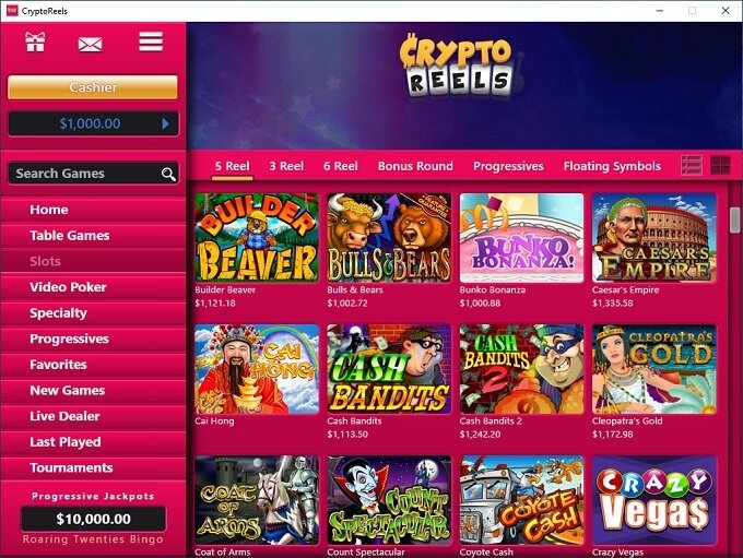 CryptoReels Casino Review