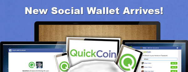 QuickCoin Social BTC Wallet