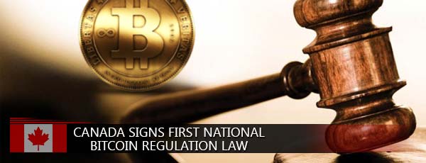 Canada Bitcoin Regulation Law