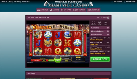 Miami Vice Casino Miami Vice Casino