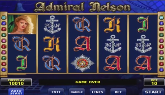 Jogos de slots Admiral Nelson Jogos de slots Admiral Nelson
