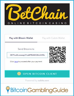 BetChain Casino Cubits