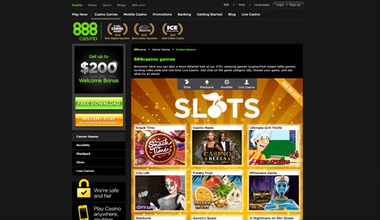 888 Casino Slots