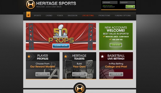 heritage sports bitcoins