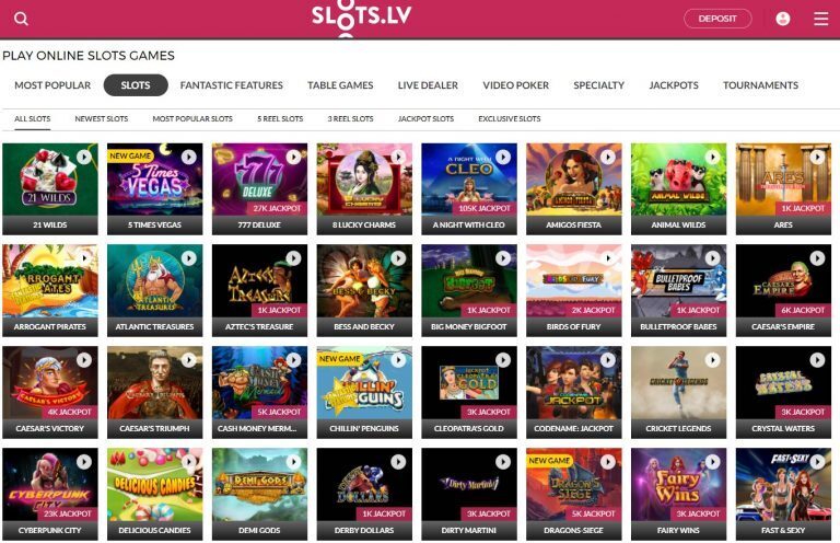 Slots.LV Online Slots Games