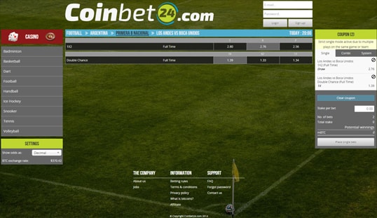 Coinbet24 Sports Betting