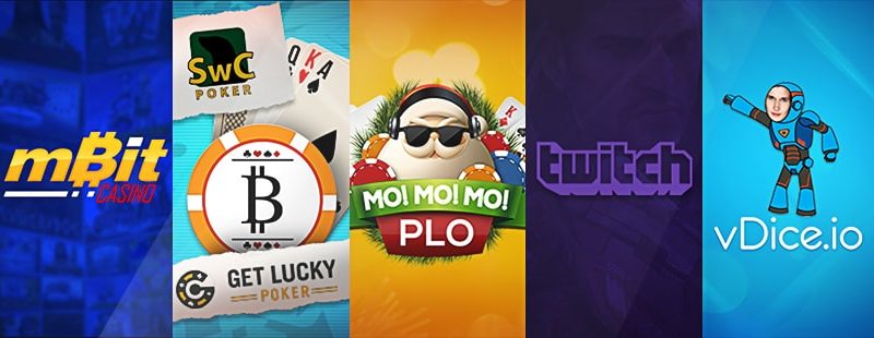 Roundup: mBit Casino, MO MO MO PLO & vDice.io