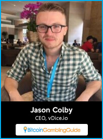 Jason Colby, CEO of vDice.io