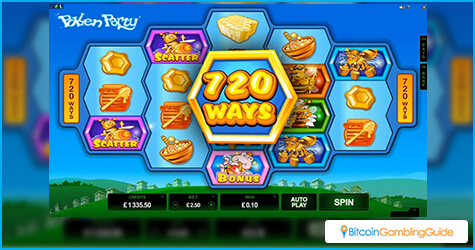 Pollen Party slot from Microgaming