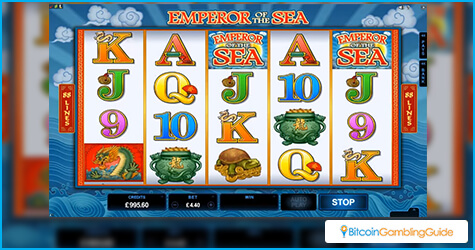 Emperor of the Sea slot from Microgaming