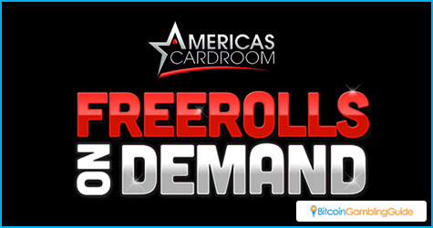 Americas Cardroom Freerolls on Demand