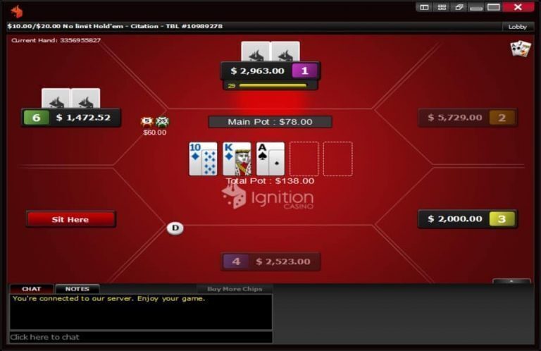 Ignition Casino Poker Review