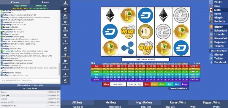 Bitvest Slots